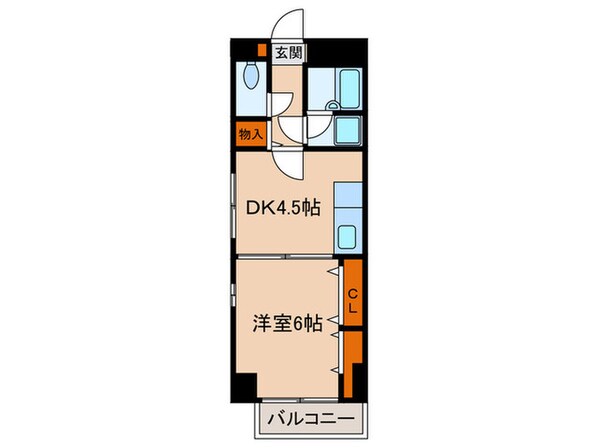 ミモザの館の物件間取画像